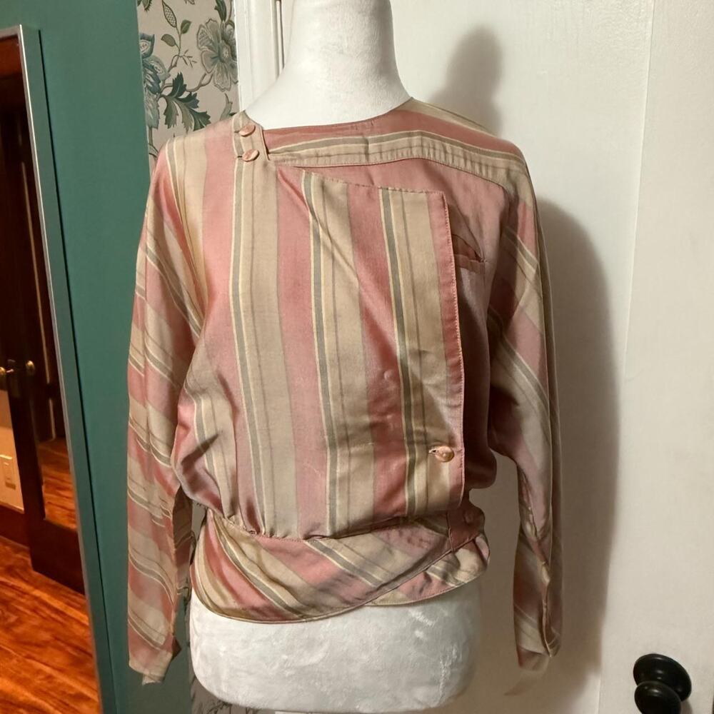 Vintage 1980s MAGA Fashion Women's Blouse